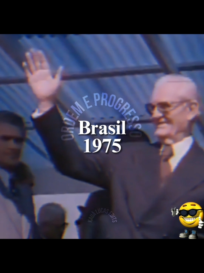 Ordem e Progresso, atualmente, só na Bandeira do Brasil, infelizmente. 🇧🇷 #brasil #geisel #presidentegeisel #ernestogeisel #nacionalismo #desenvolvimentismo #geisel #presidenteernestogeisel #generalernestogeisel #gaisel #ernestogaisel #regimemilitar #ditaduramilitar #ditadura 