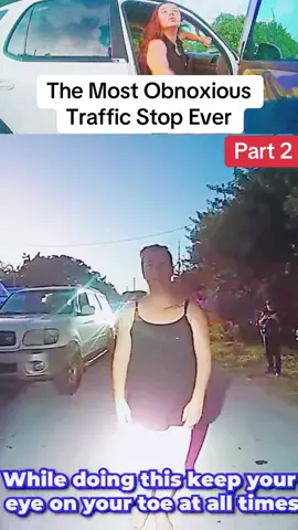 The Most Obnoxious Traffic Stop Ever #cops #police #policeofficer #policeoftiktok 