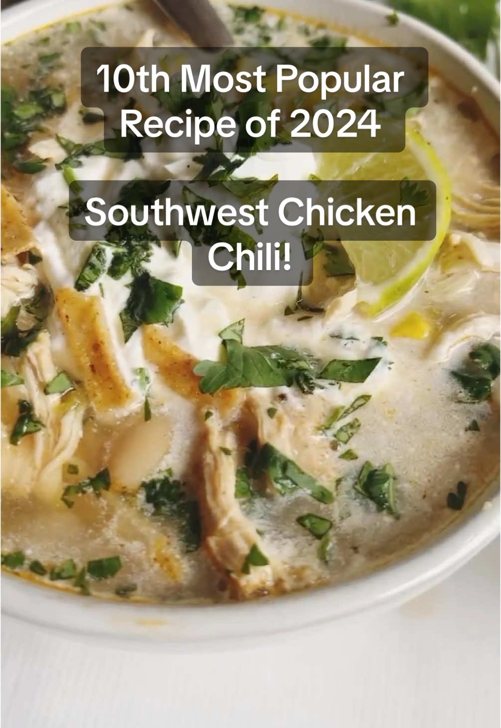 🥣 Can you guess what our 🔟th most popular recipe of 2024 is? It’s a soup….it’s a dump and go recipe…it’s my Southwest Chicken Chili! If you’ve been here long enough, YOU KNOW this is a winner! It is on repeat starting in the fall for us! How to get the recipe: 1️⃣ Get a printable version here: https://easyfamilyrecipes.com/southwest-chicken-chili/ 2️⃣ Google “easy family recipes Southwest Chicken Chili” for a printable version #EasyFamilyRecipes #easyweeknightrecipes #quickweeknightrecipes #easysouprecipes #GreenChiliChickenCornChowder #soupseason #easycornchowder