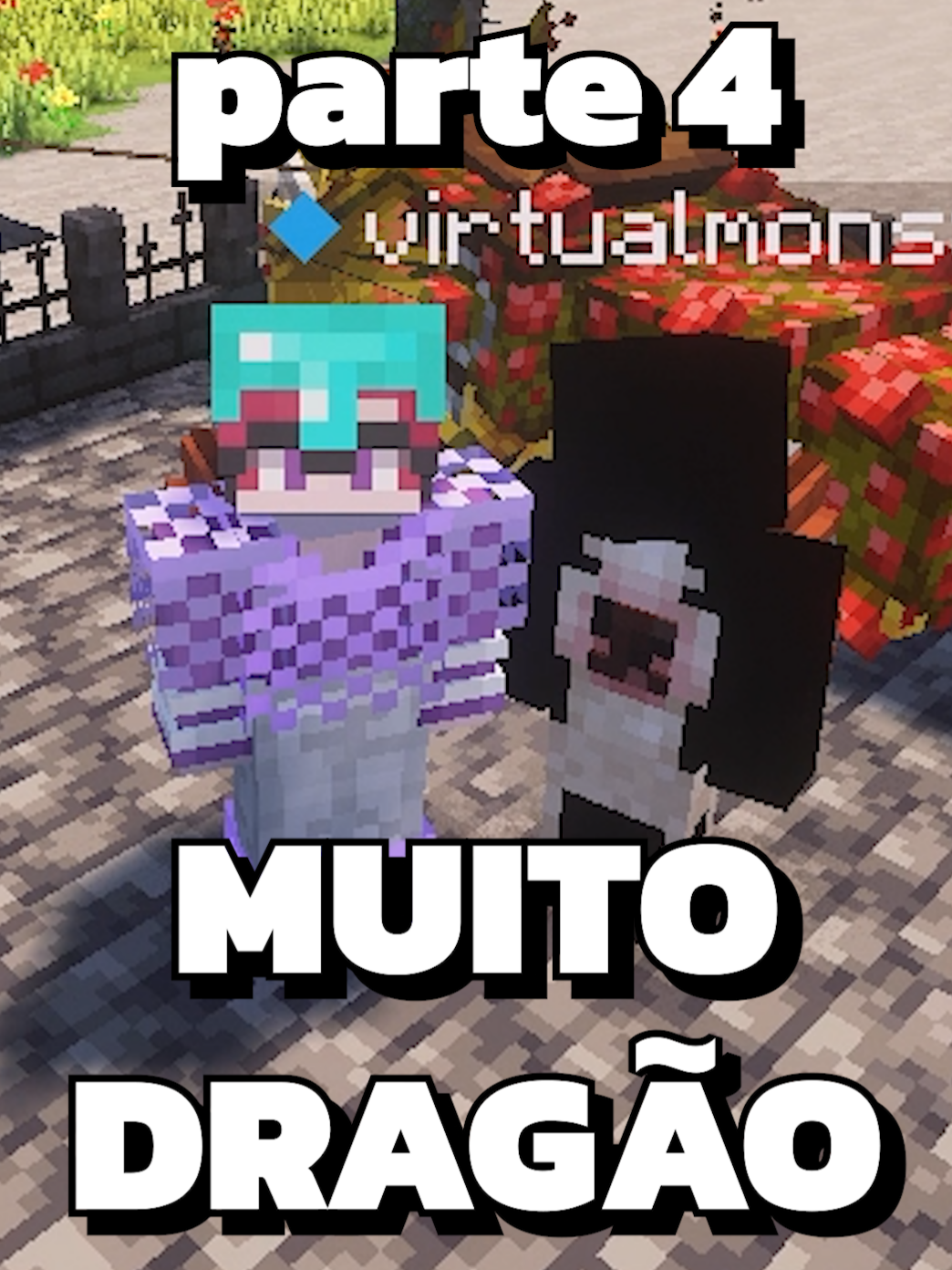 minecraft mas TEM MUITO DRAGÃO parte 4 #Minecraft #parati #fyp