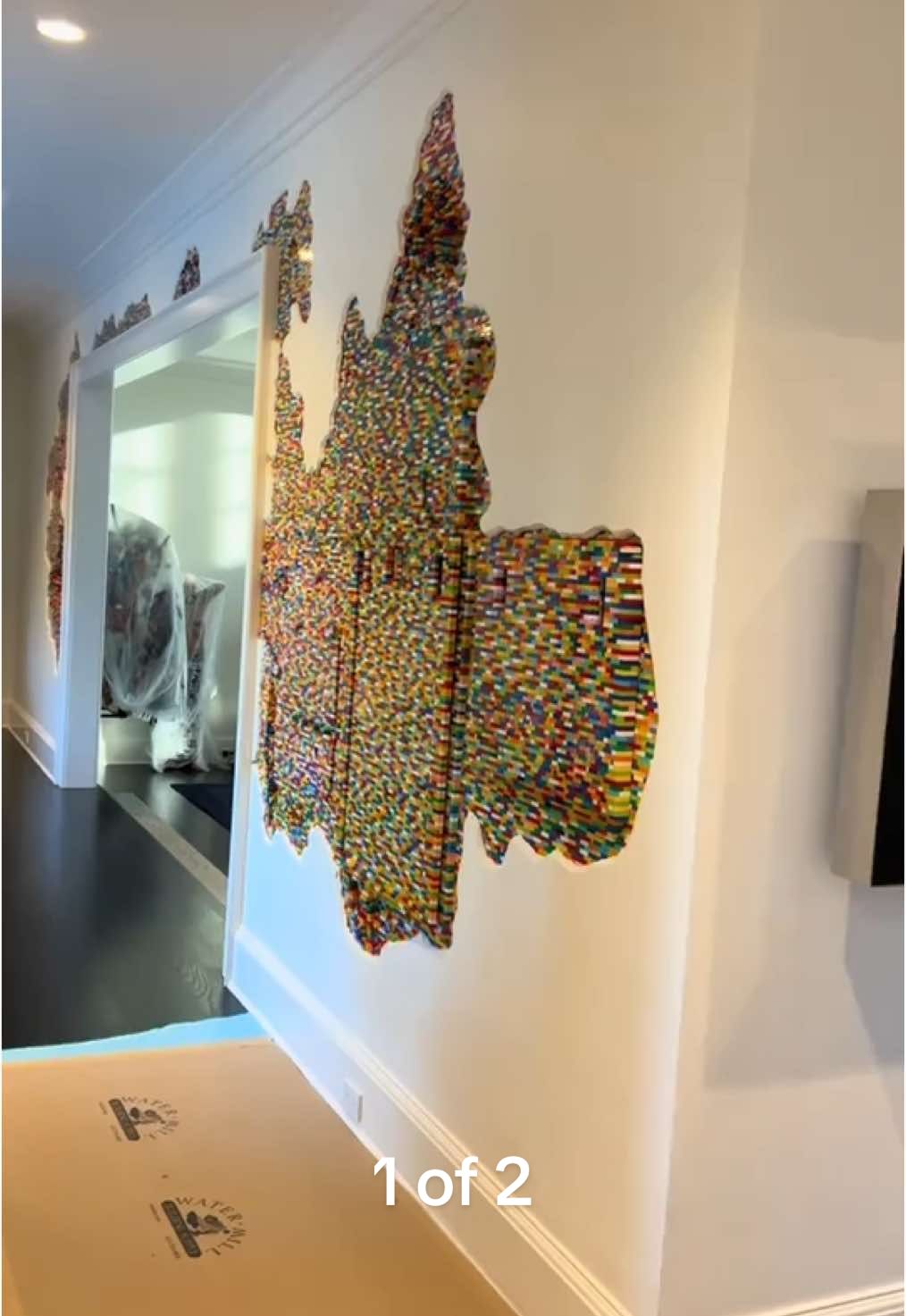 My latest Lego’s installation in The Hamptons NY. #art #lego #visualart #fy #foryou #artwork #original #artinstallation #artist #legowall #fair 