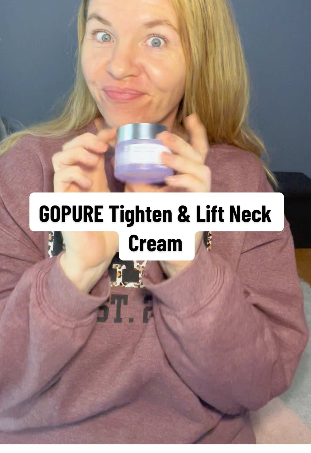 @Gopure #gopure #gopureneckcream #neckfirming #necktighteningcream #tiktokshopholidayhaul