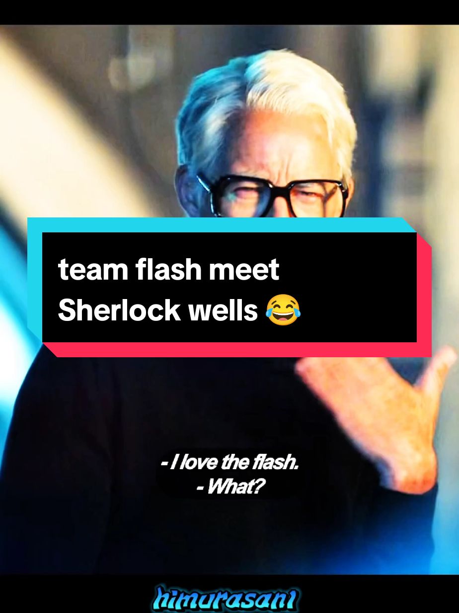 team flash meet Sherlock wells😂⚡#theflash #movie #barryallen #grantgustin #explore #tranding #foru #tik_tok #viral_video 