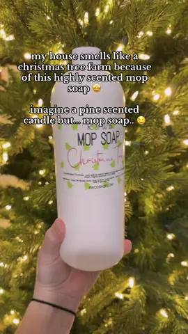 the most amazing smell ever and lasts SOOOO LONG #mopsoap #christmas #christmaspresents #christmastree #christmastiktok #christmasscent #satisfyingvideo #tiktokshopholidayhaul #blackfridaydeals 