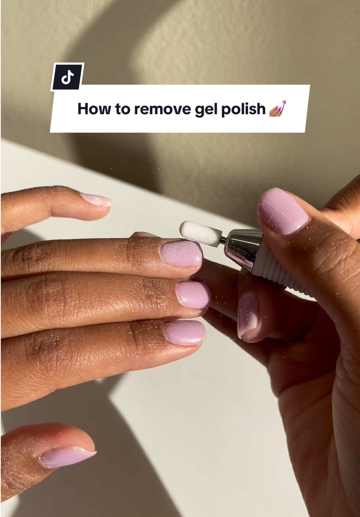 Replying to @Darla Vitale  How to remove gel polish ✨ Tools are in my amzn store 🔗 in bio! How-to: 1. Choose the proper e-file bit. The ceramic bit is my favorite. 2. Gently thin out the gel using the e-file. 3. Use pure acetone on a cotton ball to soak the nail. Use a nail clip to keep in place. Soak for 15 minutes. 4. Use a scraper to gently remove the gel. Add more acetone and soak longer if necessary. 5. Use a cuticle bit to clean up the nail if necessary 6. Buff off gel residue with a buffing block 7. Apply cuticle serum for moisture #gelnailremoval #gelnails #gelpolish #nailtutorial #biab #diygelnails #nailsathome #gelremoval #nailsforbeginners 