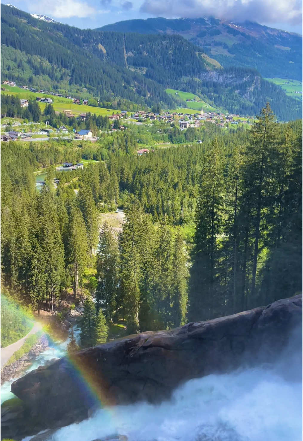 Krimml Waterfall 😍 #🇦🇹 #austria #nature #views #mountains 