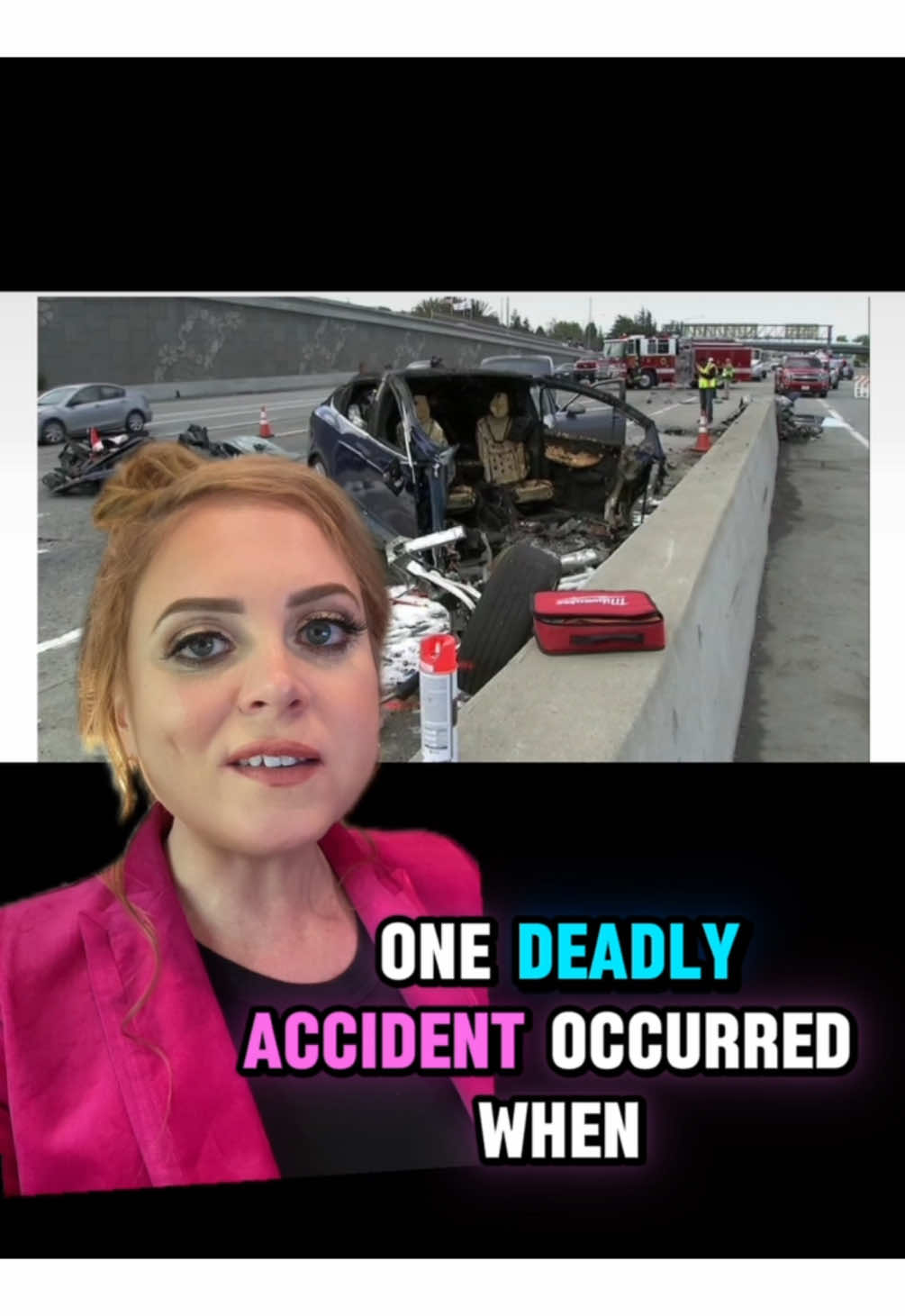 Be careful of Tesla’s Autopilot! #tesla #elonmusk #caraccident #teslaaccident #carnews #scandal #trump #harris #lawsuit #ceo #news 