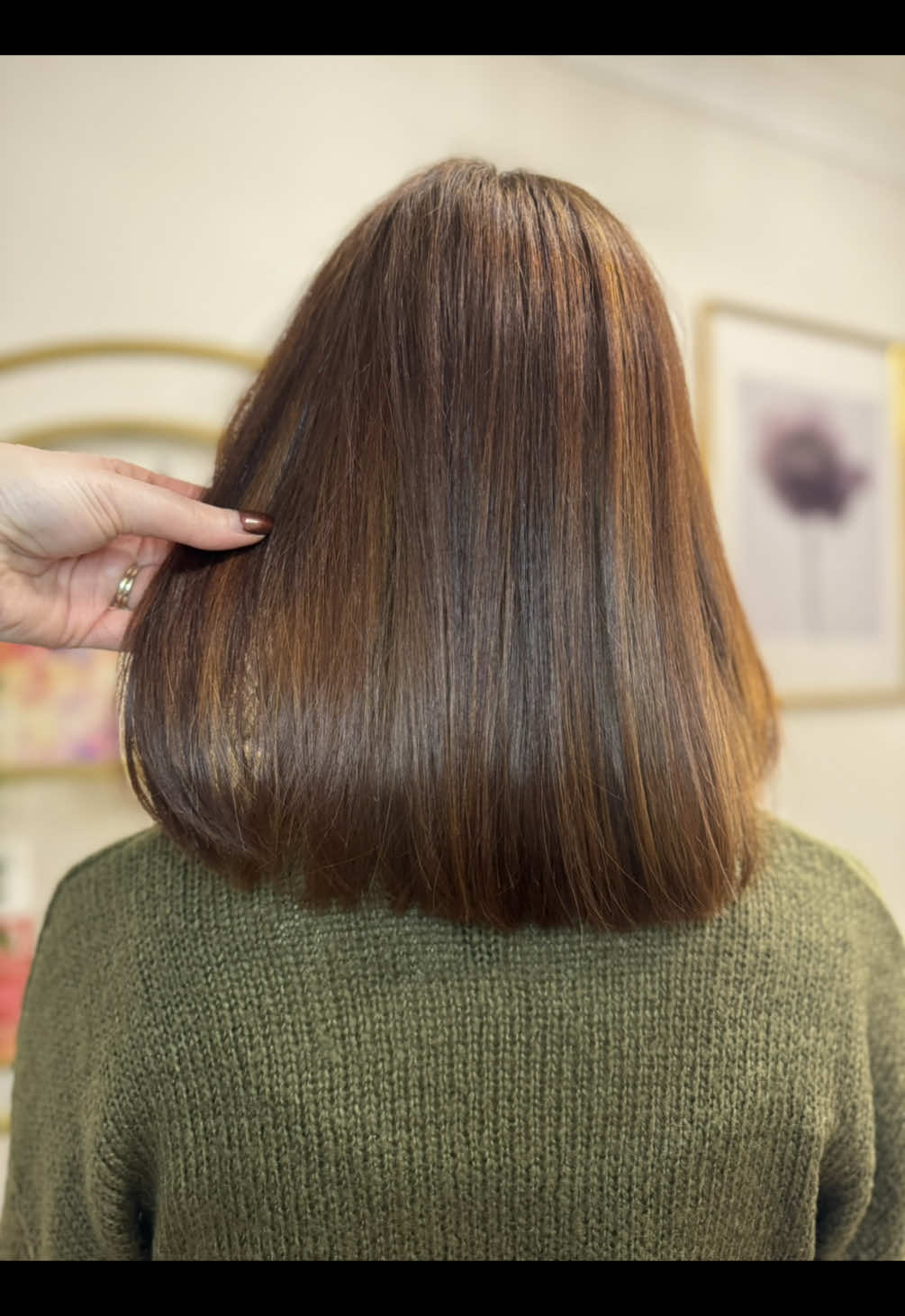 Another box dye transformation, thanks to @Neal & Wolf for the smooth and shiny finish using their Hero ionic dryer. I am impressed! ##boxdye##haircare##luton##bedfordshire##wellahairuki##brunettes