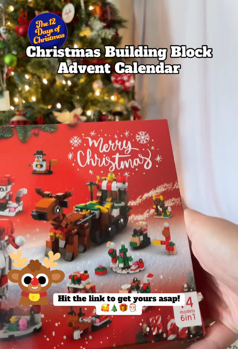 ⏰ Get yours on sale, and in time for Christmas! • You could make it a challenge to get them all caught up for the countdown, too 🤭🥰🎁🎄 ~~~~~~~~~~~~~~~~~~~~~ #adventcalendar #advent #12daysofchristmas #christmas #merrychristmas #legos #buildingblocks #build #set #stockingstuffer #TikTokShop #tiktokshopholidaydeals #tiktokshopholidayhaul #holidaygift #holidaygiftguide #creatorsearchinsights #tiktokshopaffiliate #affiliatemarketing #christmasgift #giftguide #aquariustv #countdown #toysreview #toyreviews #kidstoys 