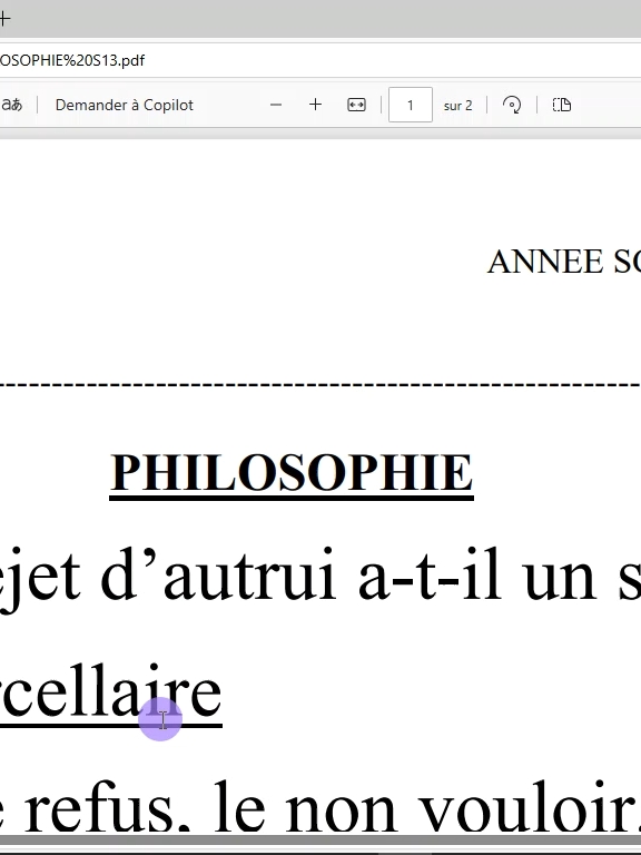 PHILOSOPHIE BAC 2025 : Le rejet d'autrui a-t-il un sens ?