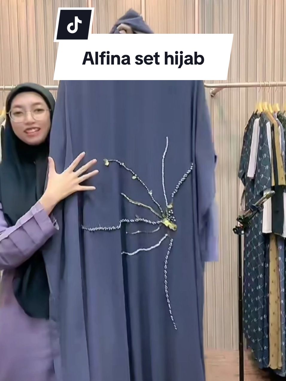 Alfina set hijab by Aisyalina gamis set hijab busui friendly  #megaguncang1212 #heni1406 #gebyarbelanjadesember #fyp #wibgajian #paydaysale #fypシ゚ #aisyalinastore #cuantanpabatas #gamissethijab #gilagilajualan 