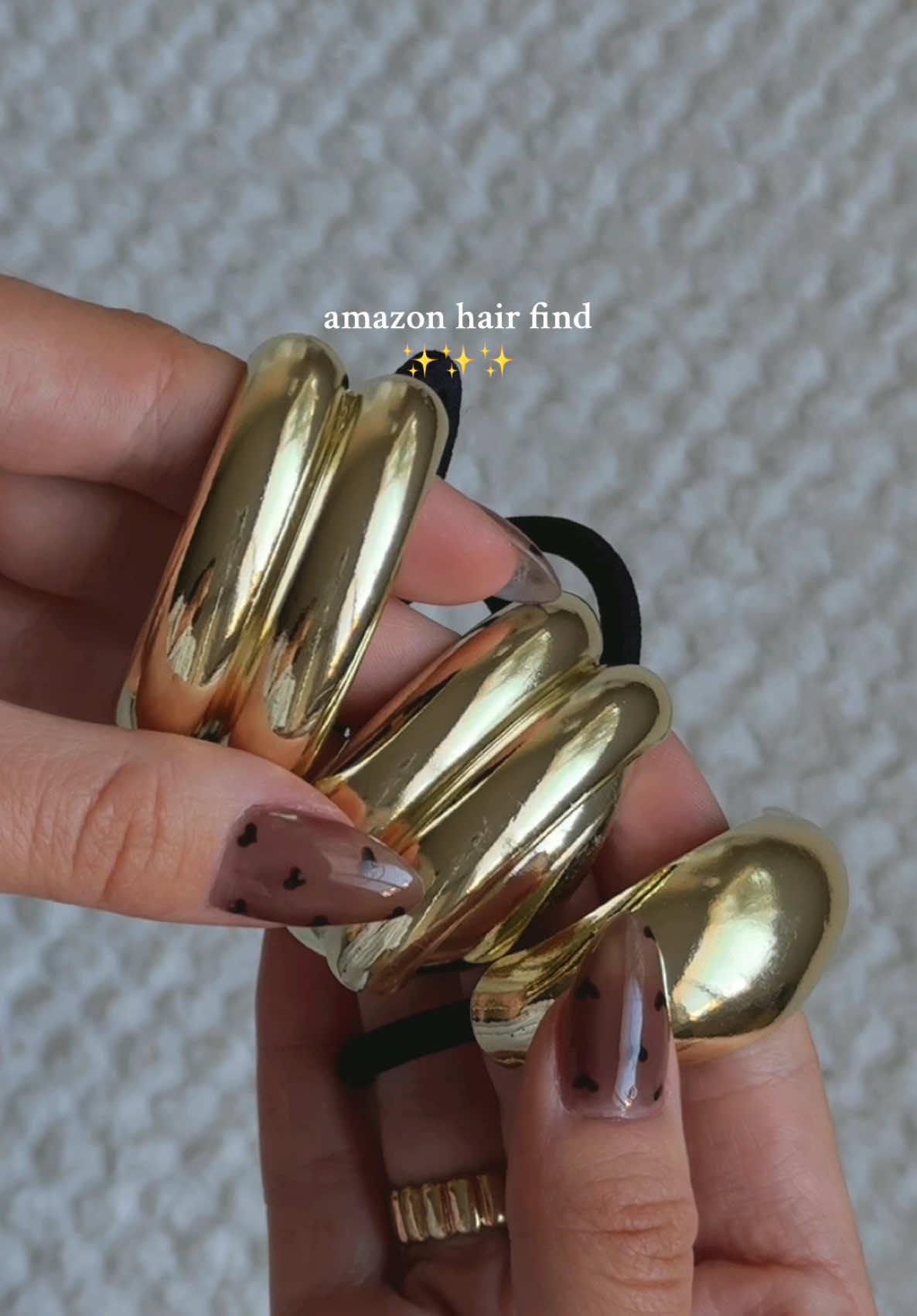 Elevates any hairstyle fr ✨🔗 in my amazon storefront under ‘Hair Must-Haves’!  #hairaccessories #goldgirl #goldhairtie #hairstyleinspo #hairinspo #hairaccessory #goldhairclips #goldhaircuffs #haircuffs #amazonfinds #amazonmusthaves #amazonhairfinds 