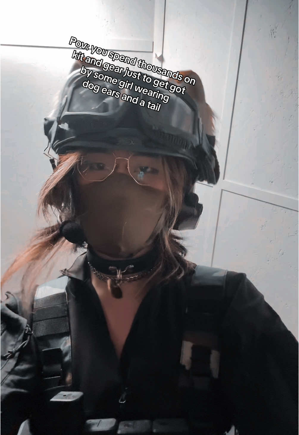 Feelsbadman.jpg #airsoft #cosplay #tacticalcosplay #puppygirl #doggirl 