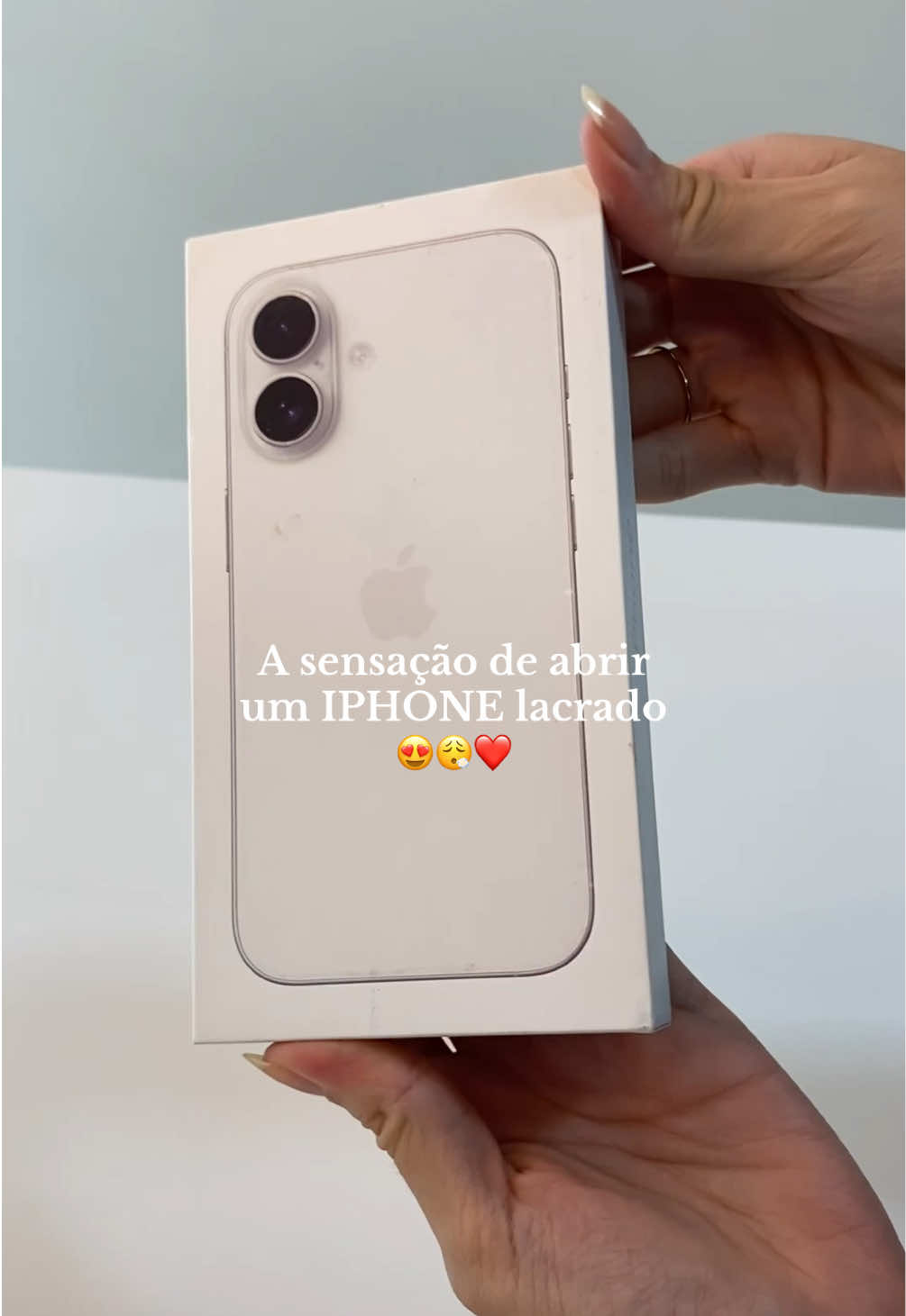 Meu bbzinho novo 😍 #iphone16 #unboxing #asmr #fyp #vaiprofycaramba #videoviral #viral_video 