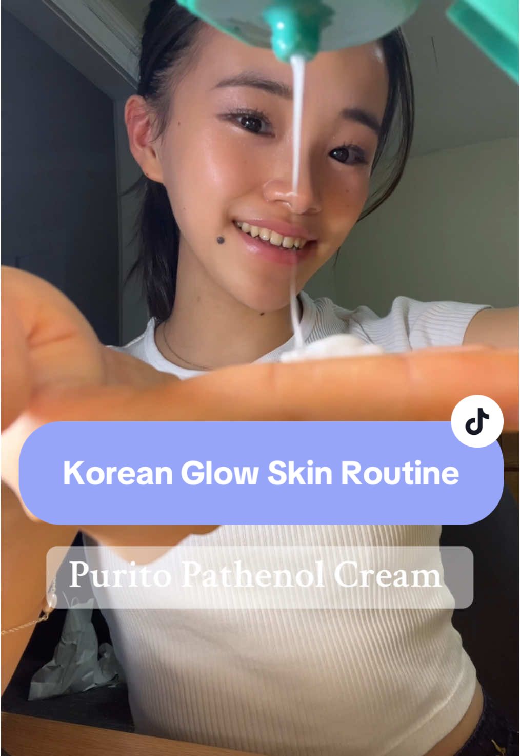 achieve glowy skin w @PURITO SEOUL ✨🎀| #GlowCream#Panthenol#CentellaCream#SoothingSerum#GlassSkin#koreanskincare#Skinbarrier#skintok#purito#puritoseoul#kbeauty#sensitiveskin#fyp#foru 