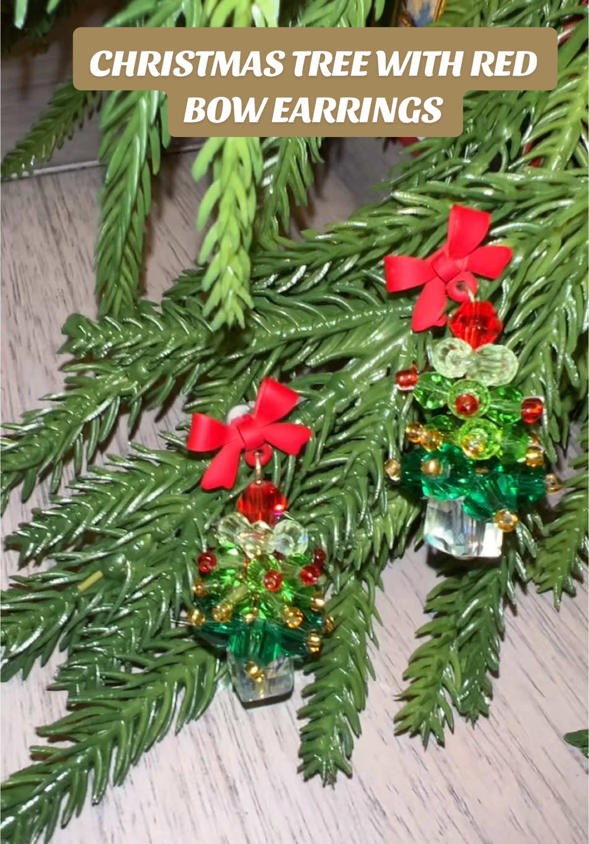 (2024 #Christmas New #Accessories #ChristmasTreeearrings #RedBow Atmosphere Earrings #bowearrings  Christmas Tree Earrings Cute Girl Earclips Sold by #CJLivingFunStore @cjlivingfunstore