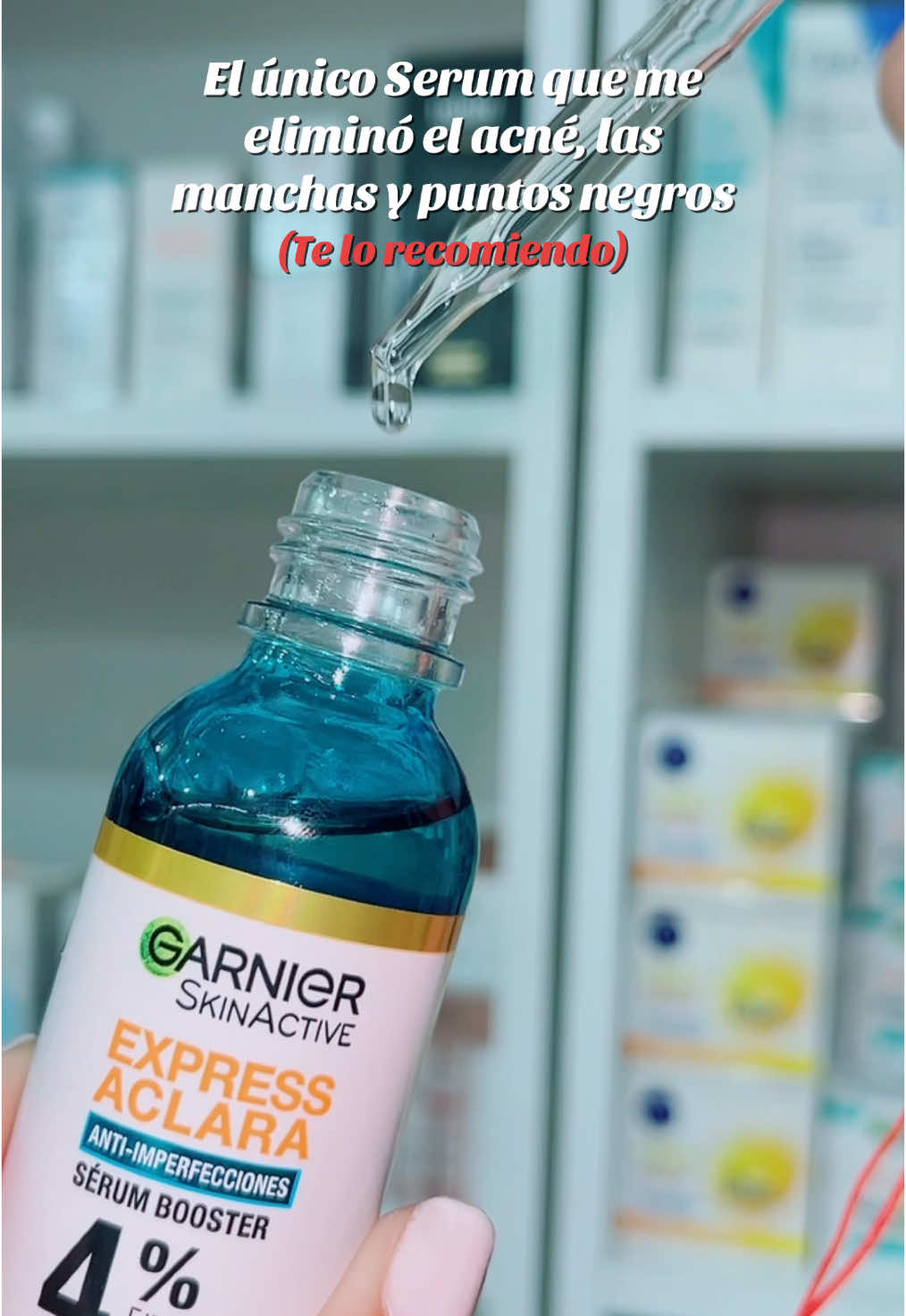 Serum anti imperfecciones Garnier😍 📲780.65.288 #acneskin #puntosnegros #skincare #rutinaskincare #manchas #bolivia🇧🇴  #fypシ #parati #garnier 