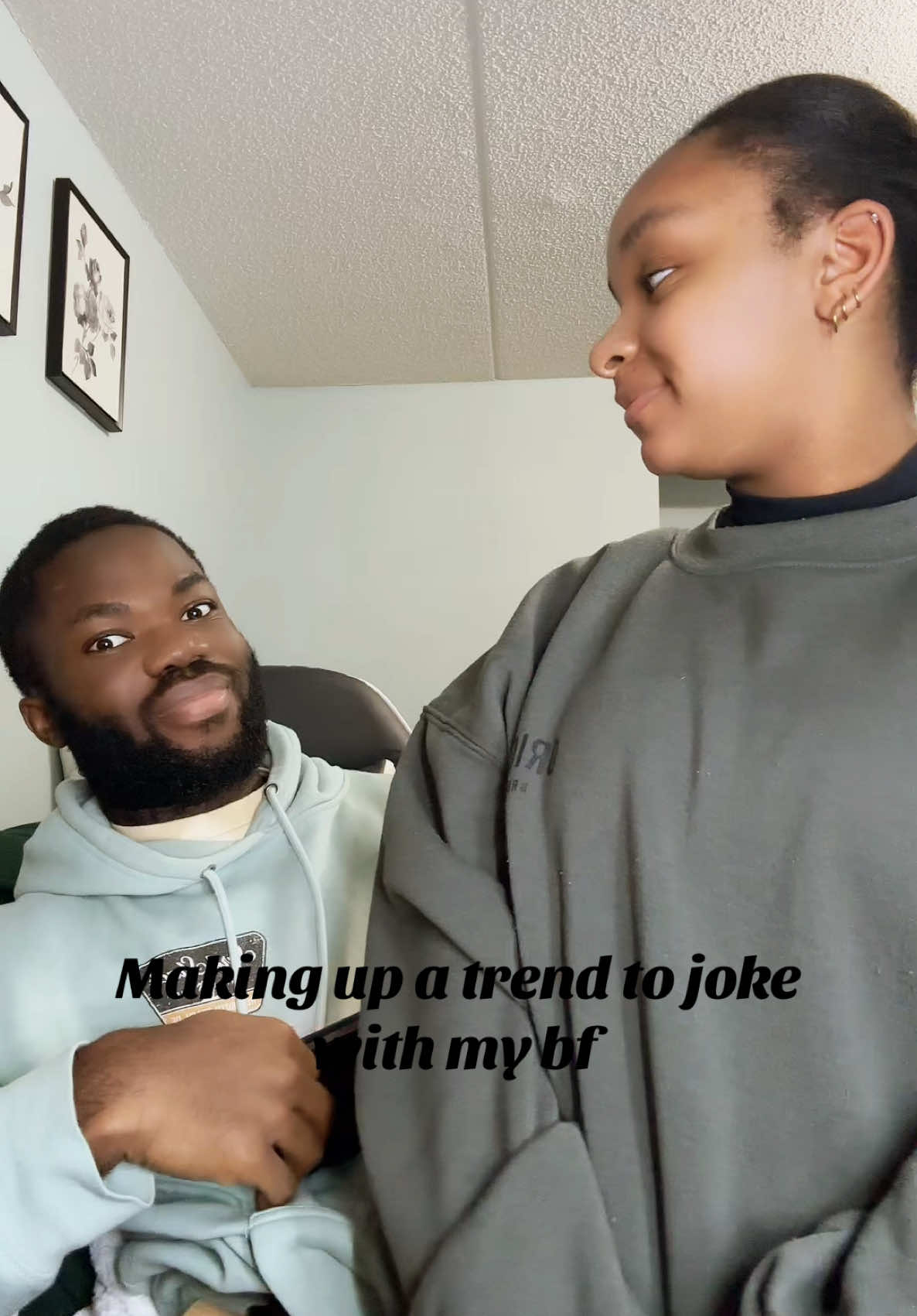 He was not messing around 😭😭 #prank #couplecomedy #couplestiktok #fyp #boyfriendreacts #couplescontent 