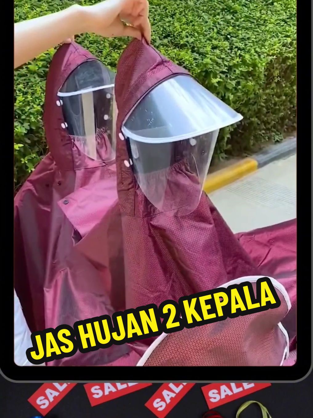 mantel hujan 2 kepala #jashujan #mantelhujan #ponco #jashujan2kepala #mantelhujan2kepala #ponco2kepala #jashujanmotor #jashujanmotor2kepala  #pusatperbelanjaan06 