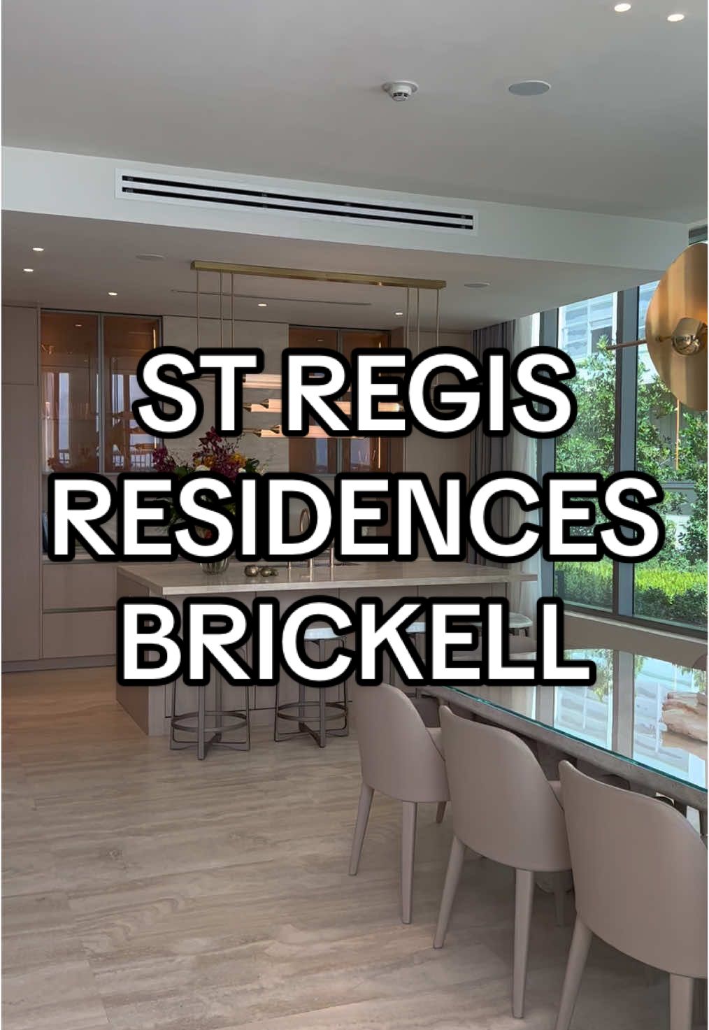 Leave a comment if you want to know more 👇🏻 #stregis #miami #brickell #luxuryliving #luxuryhomes #luxurycondo 