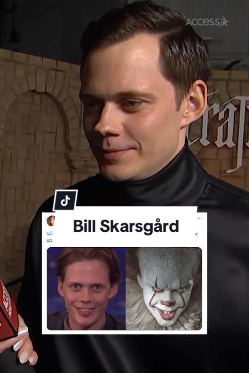 Hot clown 🤝 Hot vampire  #nosferatu #billskarsgård 