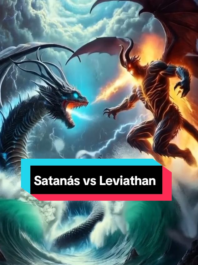 Satanás vs Leviathan #criatura #leviathan #leviatan #god #lucifer #guerra #god #mar #satanasvsleviathan 