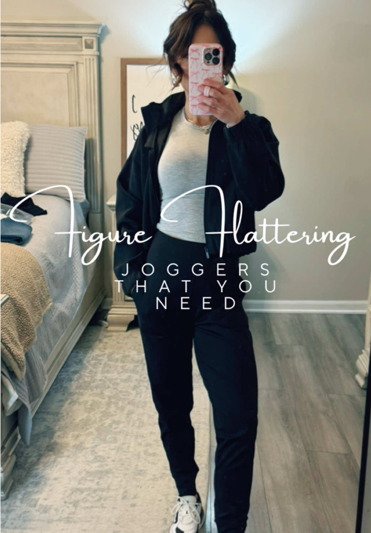 When you aren’t feeling leggings, joggers for the win!! These joggers from the @THE GYM PEOPLE SPORTS are fabulous!! The quality & fit 👏🏼 10/10!!  #joggers #figureflattering #OOTD #casual #casualoutfits #joggerpants 