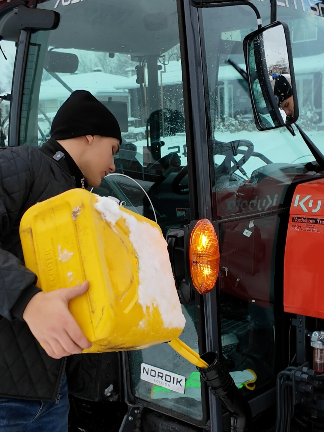 Snow Event One drops tomorrow! ❄️🚜 #snowremoval #snowbusiness #businessowner #entrepreneurship #snowblowing #snowplowing #snowseason #kubotatractor #snowtractor #tractor #tractorsoftiktok #johndeere