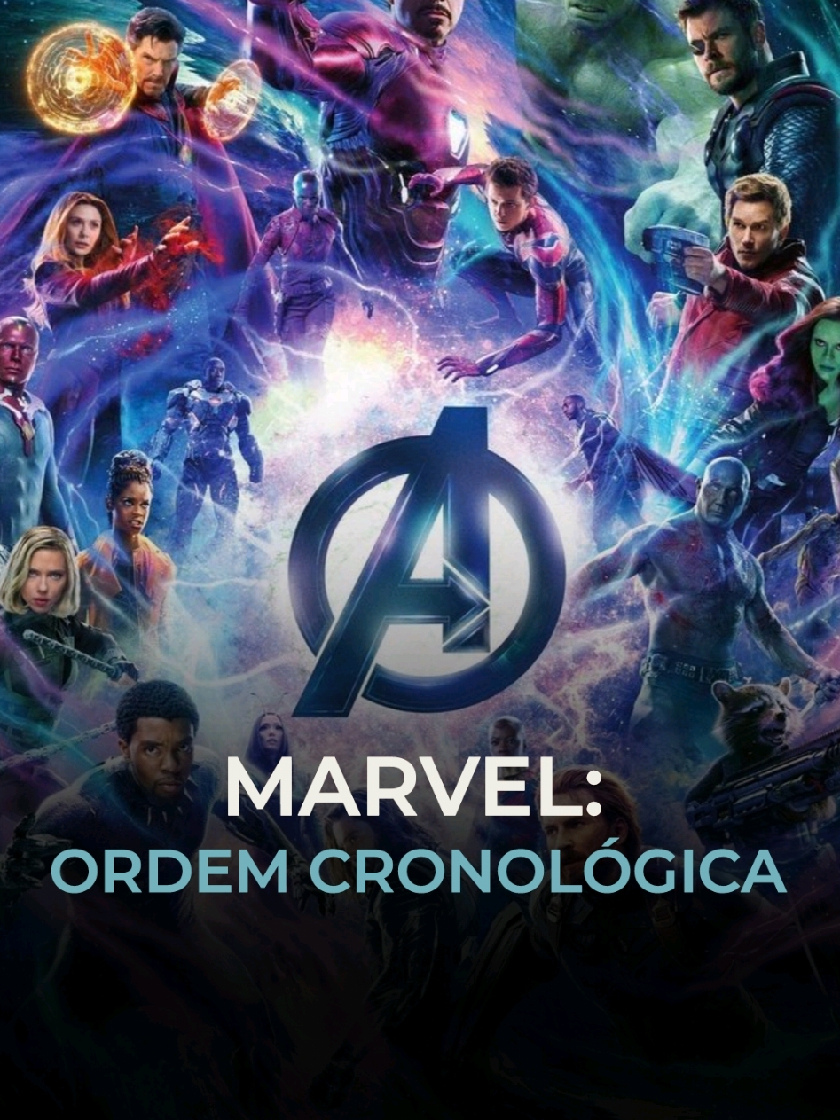 DEU TRABALHO, MAS VAMOS LÁ:  - A lista está atualizada de acordo com a ordem do Disney Plus (que uma vez ou outra fica alterando).  - As ex-series da Netflix agora são canônicas do MCU/Marvel  - Não coloquei Deadpool e Wolverine.  #marvel #filmeseseries #avengers #vingadores #dicasdefilmes #mcu 