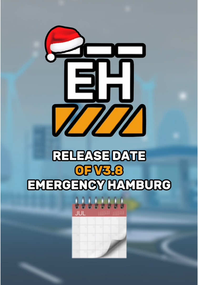 DATE DE SORTIE DE LA V3.8  #emergencyhamburg #nbl2sixEH #foryou #eh #fyp #roblox @Roblox @Emergency Hamburg 