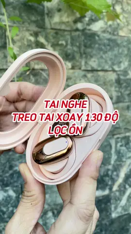 Tai nghe treo tai xoay 130 độ, âm thanh tốt, lọc ồn #tainghe #tainghebluetooth #shoputni #salegiuathang #muataitiktok 
