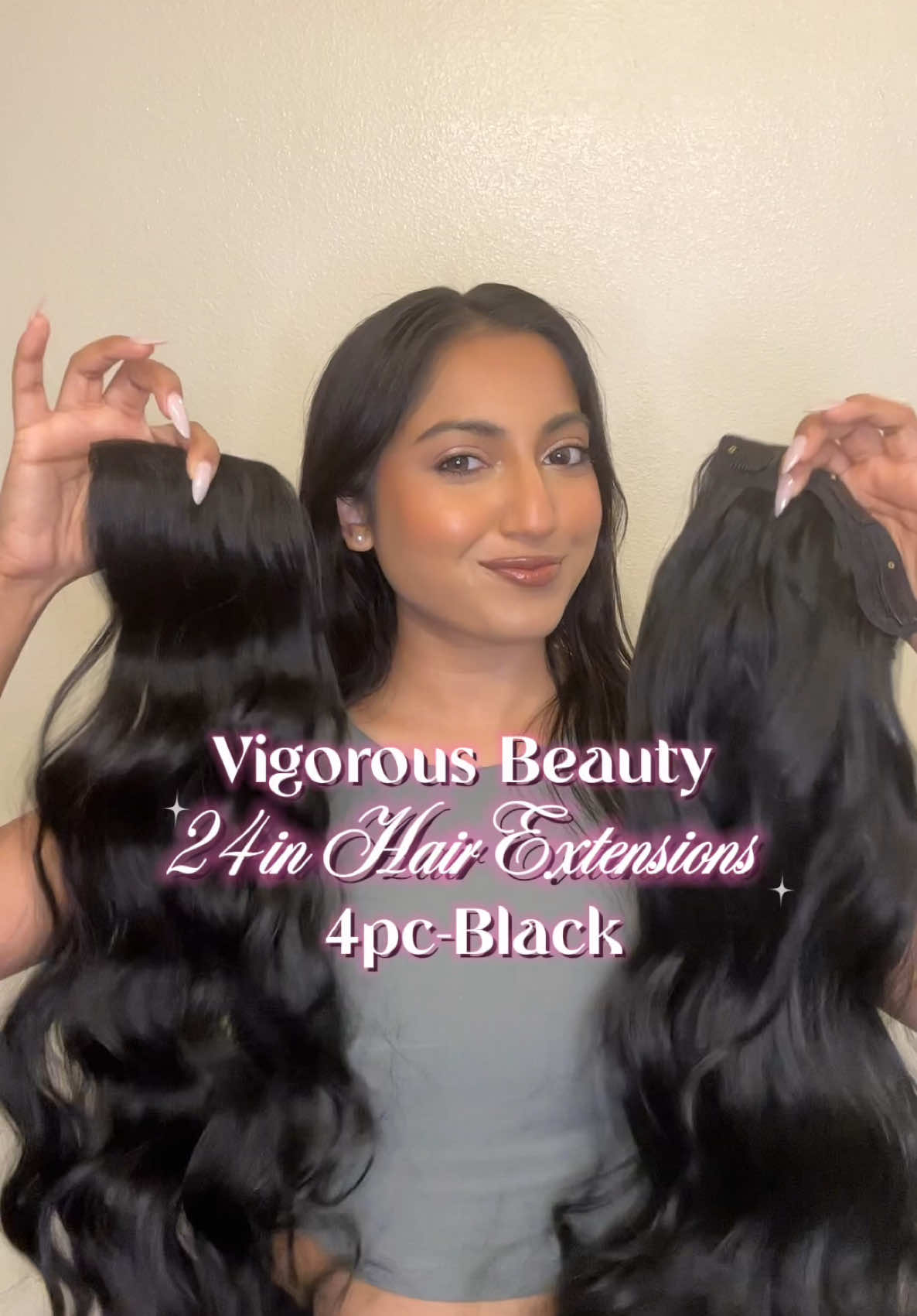 These hair extensions don’t hurt at all! @Vigorous Beauty                            #hair #hairextensions #hairtok #tts #TikTokShop #holidayhaul #freshforwinter #tiktokshopfinds #tiktokshopholidaydeals #tiktokmademebuyit #fyp 