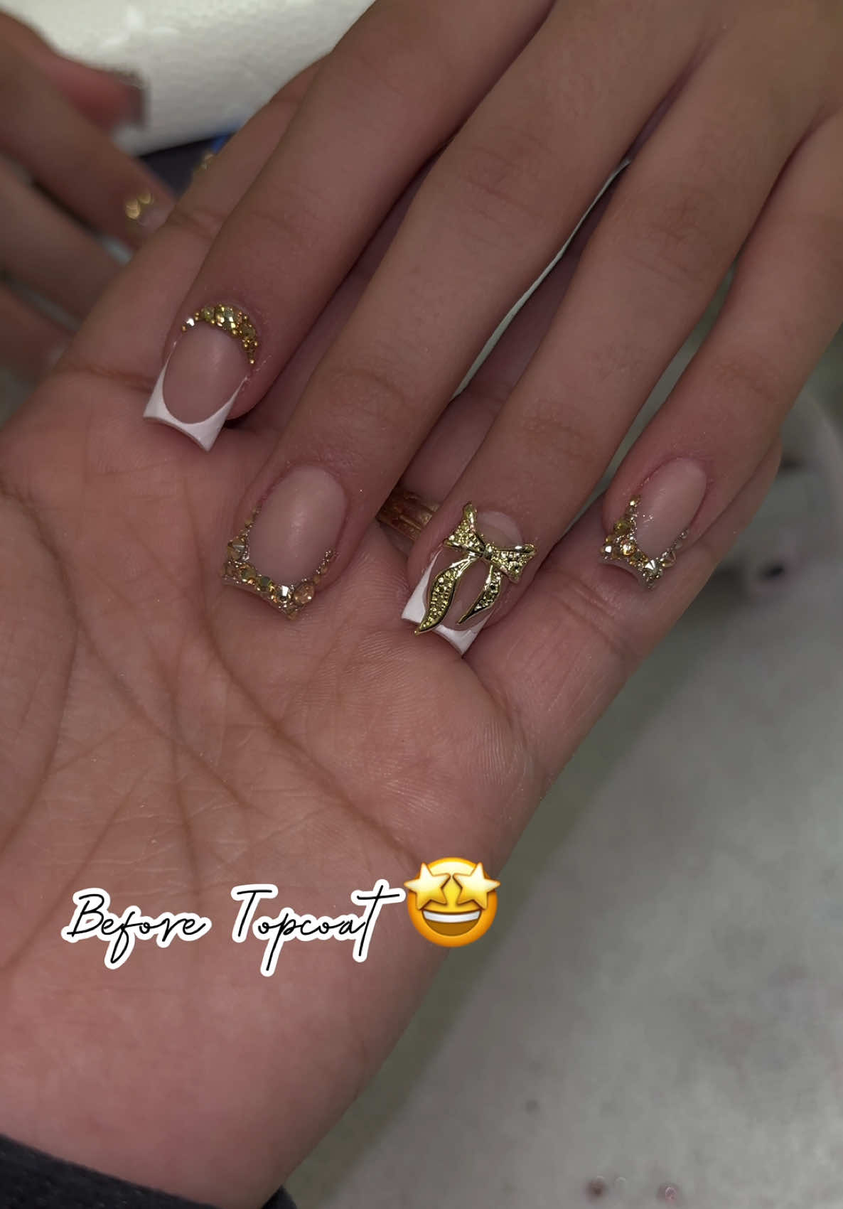 I Love Before Topcoat Vids 🫦😩 #shortnailinspo #shortnails #shortnailsideas #inspo #nailsoftiktok #nails #aznailtech 