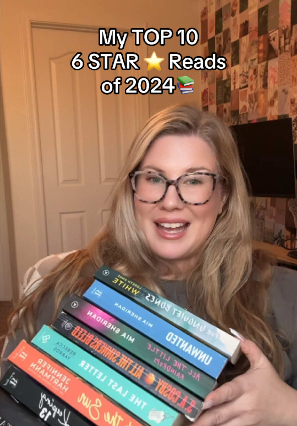 TOP 10 6 ⭐️ READS of 2024!!!  #top10 #topreadsof2024 #bookrecommendations #BookTok #booktokfyp #booklover #booksiread #booksiread #fyp #sixstarbooks #bookreview #fypシ゚viral #booksirecommend #fypシ゚viral #book #booksthatmademecry #booksthatchangedmylife 