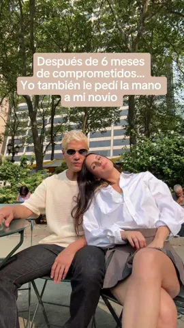 El me propuso y a los 6 meses yo quise hacerlo tambien 🥹 (luego me entere q tenia era q darle un reloj) jajaja  #propuesta ##boda 
