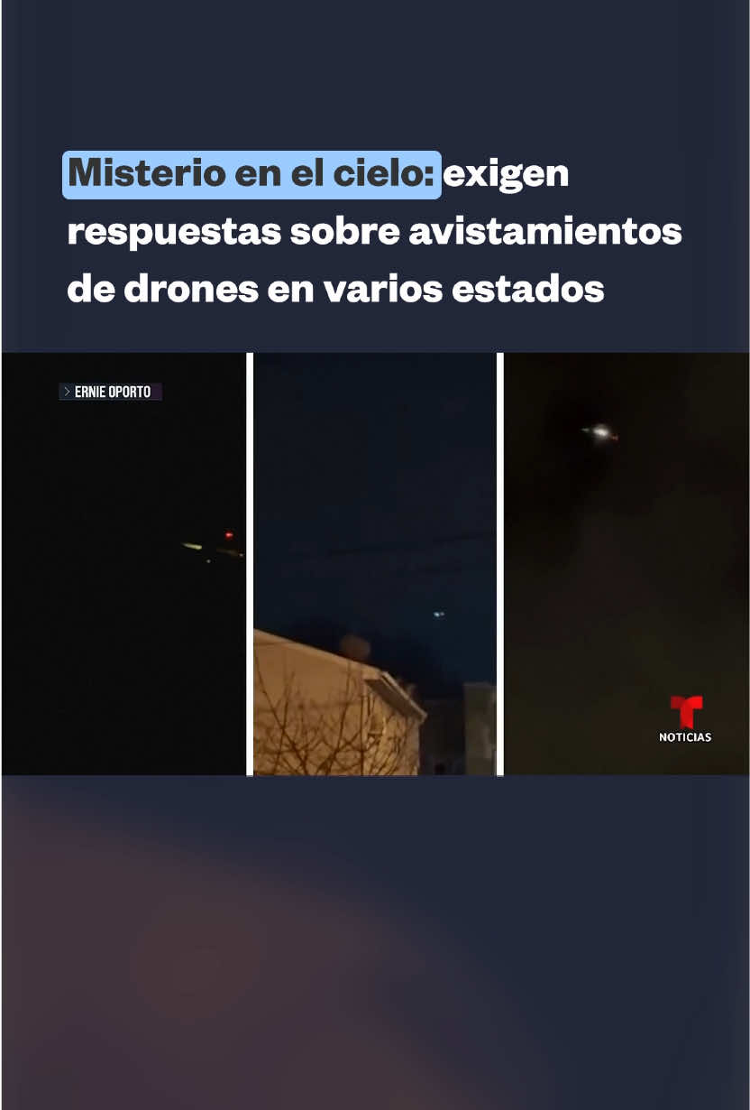 Se han reportado #avistamientos de #drones en varios estados de #EEUU. Los más recientes se vieron cerca del estadio de los #Yankees y del Aeropuerto #LaGuardia en #NuevaYork. Estos objetos voladores, algunos del tamaño de un auto, también han sido vistos en casi una decena de estados y el exgobernador de Maryland pide respuestas al #FBI. #Dron #Drone