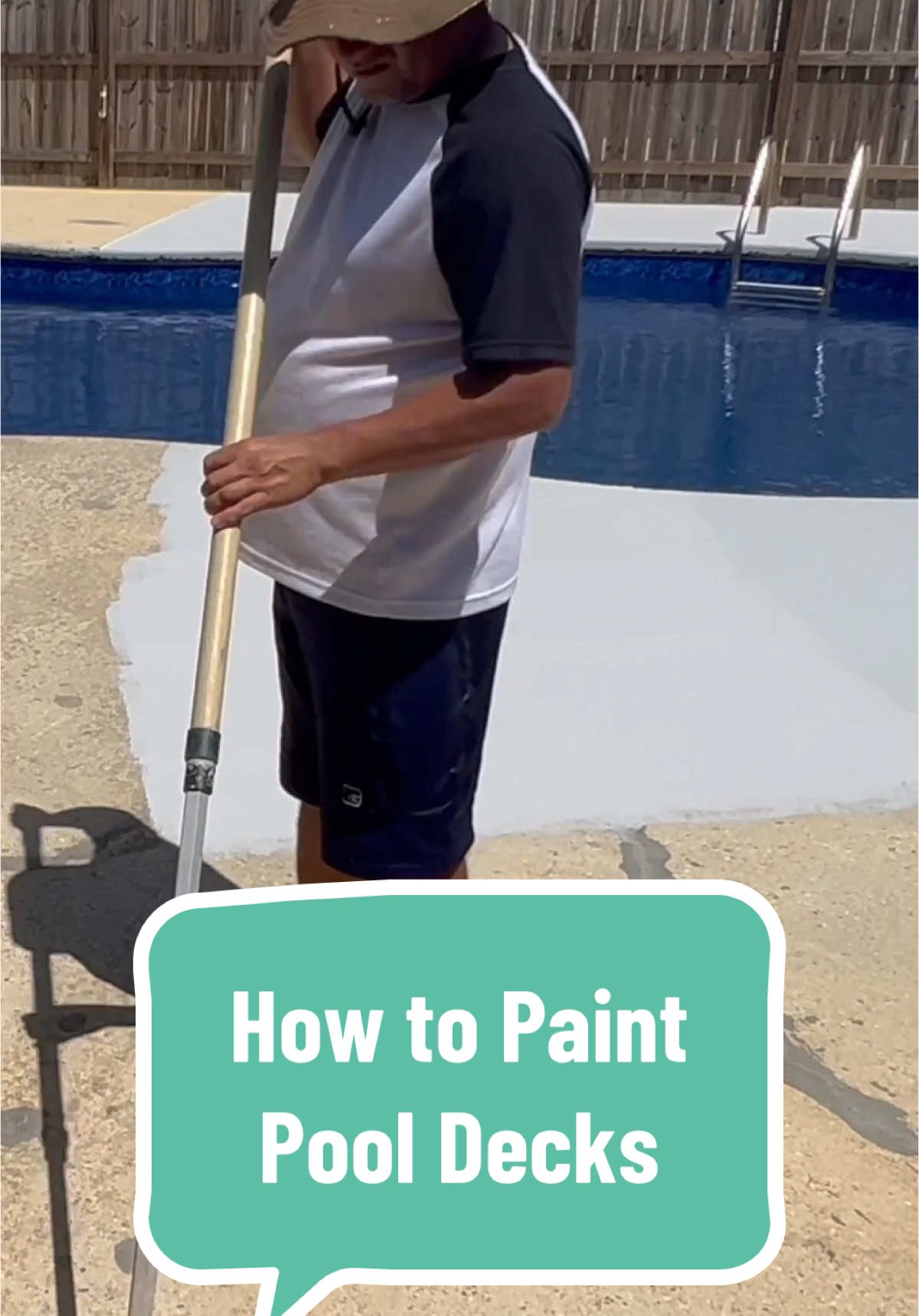 This is how to paint pool decks like a pro👇 Painting pool decks its a great add on service or side gig to increase your revenue or make side money. The steps are pretty easy, pressure wash the concrete, fill any cracks if the owner wants and apply a couple of coats of a good concrete paint. I recommend the H&C Colortop, I have used it a few times and works great. Let me know what you think? God bless you! #housepainting #pooldecks #poolpainting #fyp #painting #foryou #paintingbusiness #viral #pool #sherwinwilliams #purdy #gracopaintsprayers #DIY #doityourself #sidehustle #income #money #sidegig #husband #dad