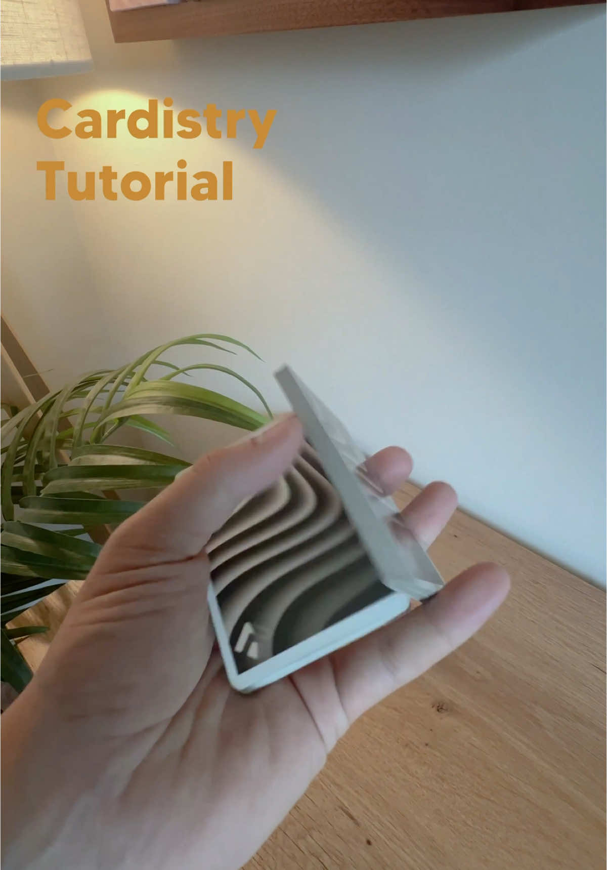 One-handed cardistry cut tutorial #cardistry #cards #playingcards #foryou #cardtrick #magic #learn #howto #tutorial #trick #hobby #trending #beginner #skill #practice 