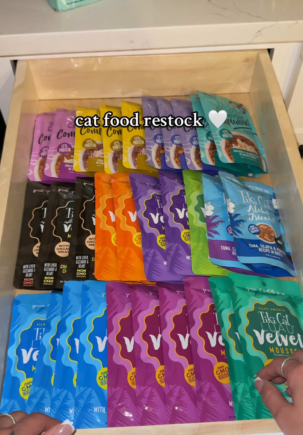 Cat food restock 🥰 #asmr #fyp #restockorganizationasmr @Petco @PetSmart 