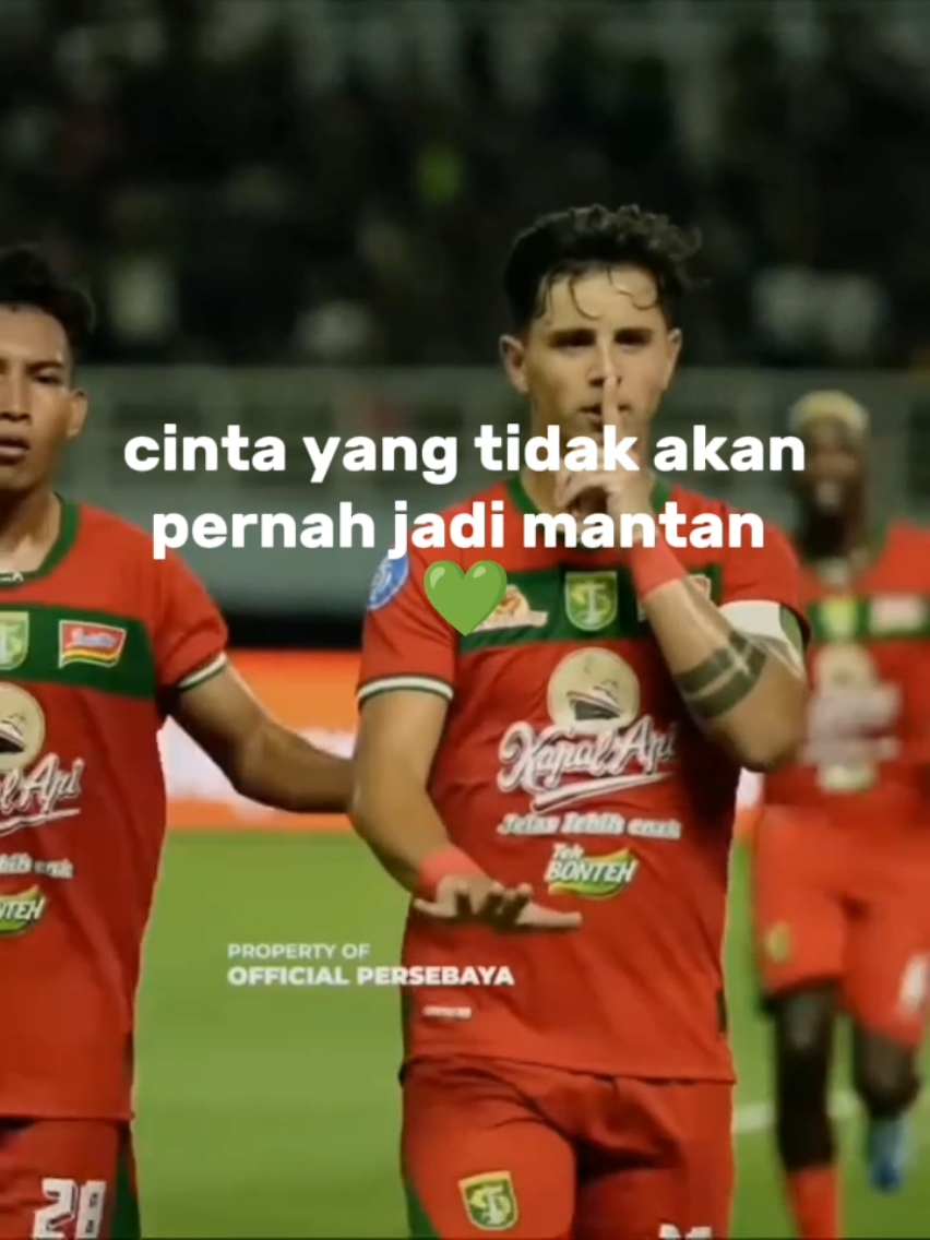 💚💚💚 #persebaya #persebayasurabaya #wani 