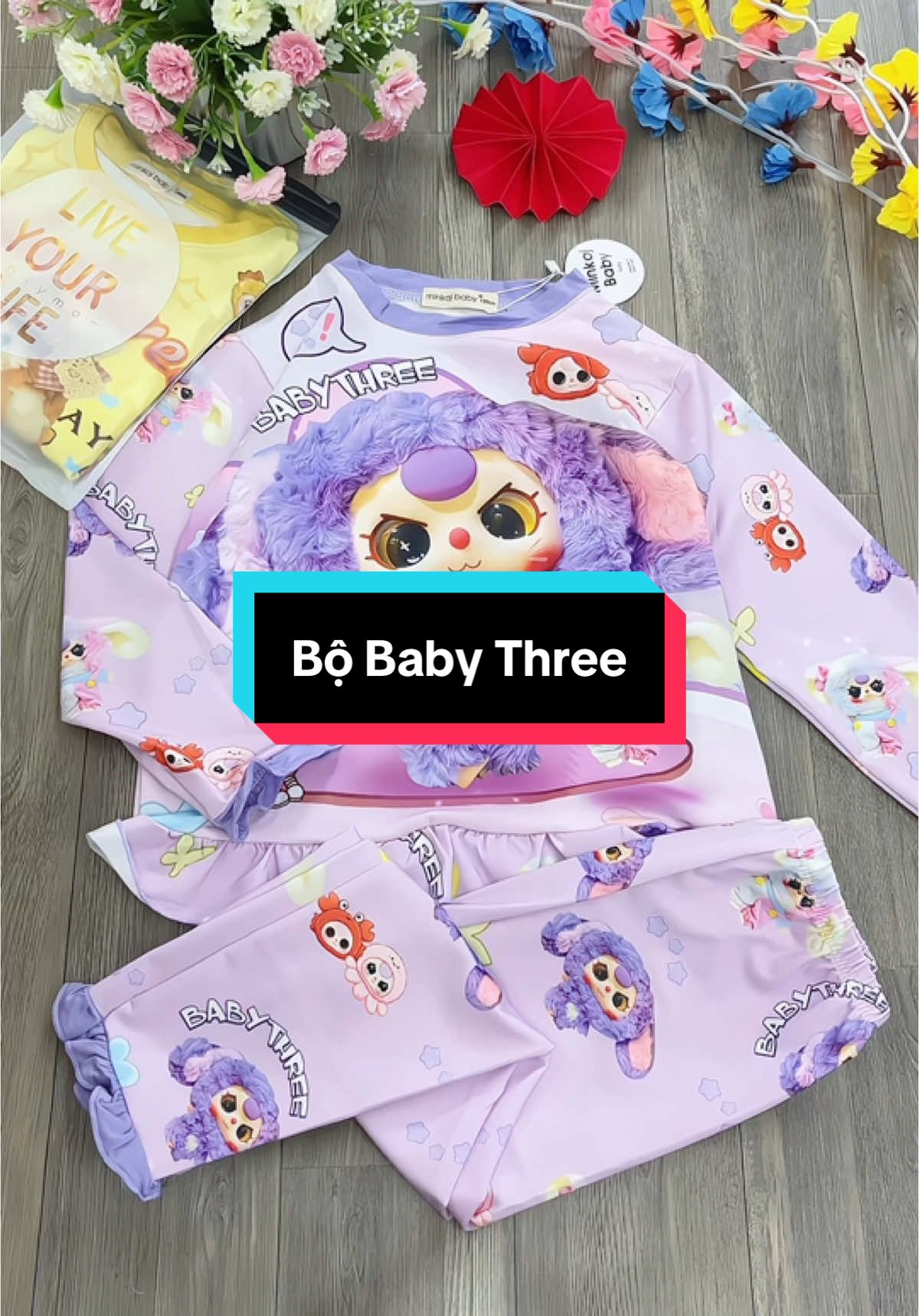 Bộ Baby Three cho bé gái #phuonganhkids #mevabe #thoitrangtreem #thoitrangtiktok #quanaotreem #xuhuong #doxinhmoingay #quanaotreem #dobobegai #bobegai #dotetchobe #babythree #bobabythreechobe #bodaitaybegai #bothunlanhchobe 