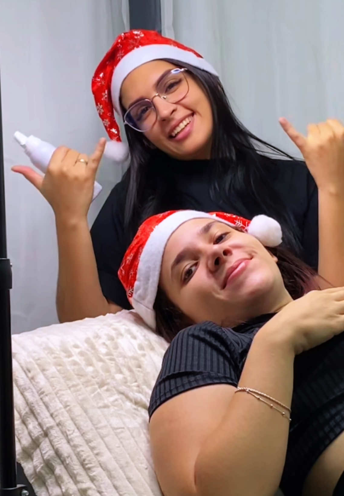 Valeu natalinaa 🎄🤣✨  #cilios #natalina #fypシ 