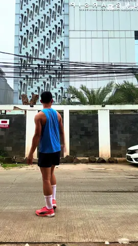 The Real Running 😂 nggak lari dari kenyataan  #Running #staurday 