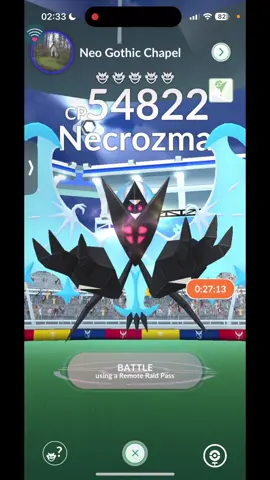 I did a solo Necrozma Dawnwings 😎#pokemontiktok #pokemongo #pokemongotrainer #pokemongodaily #pokemongames #pokemoncommunity #pokemon #pokemongotiktokcommunity #pokemongoraid #pokemongotiktok #soloraider #soloraidspokemongo 