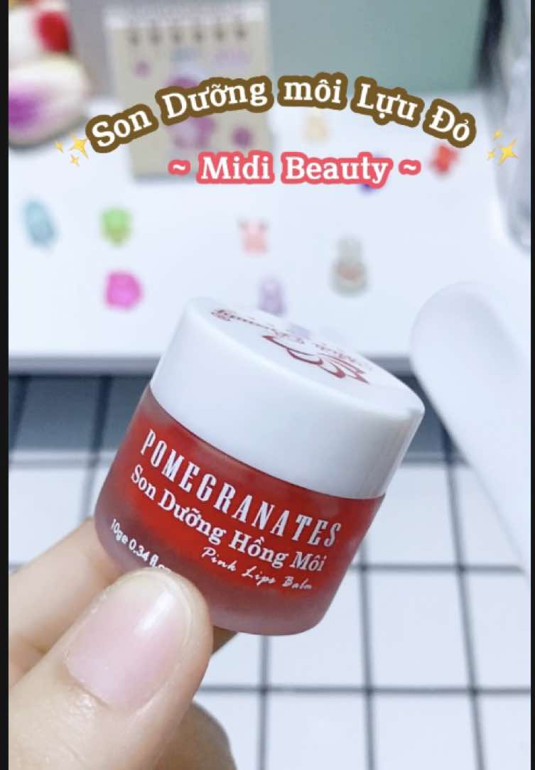 Unbox son dưỡng môi lựu đỏ nhà Midi Beauty 🎀 #sonduongluudo #sonduongluudomidibeauty #sonduongluudochinhhang #midibeauty #sonduongmoi #unboxsonduong #unboxsonduongmidibeauty #tuelinh🎀 #xuhuong #goclamdep #viral 