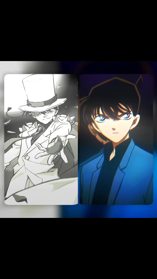 nyengir gitu kid😁🃏 #anime #animeedit #animetiktok #kaito #kaitokid #shinichi #shinichikudo #conanedogawa #detectiveconan #jjanime #vittshinichi 