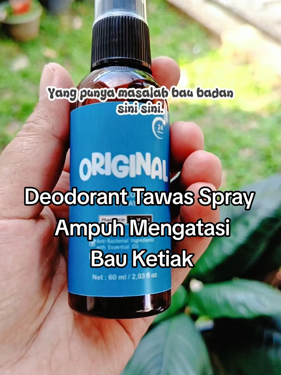 NATURAL DEODORANT TAWAS SPRAY ORIGINAL Mengatasi masalah Bau Ketiak Tanpa meninggalkan noda kuning di baju #deodorant #deodorantspray #deodoranttawas #gebyarbelanjadesember #cuantanpabatas #cod 