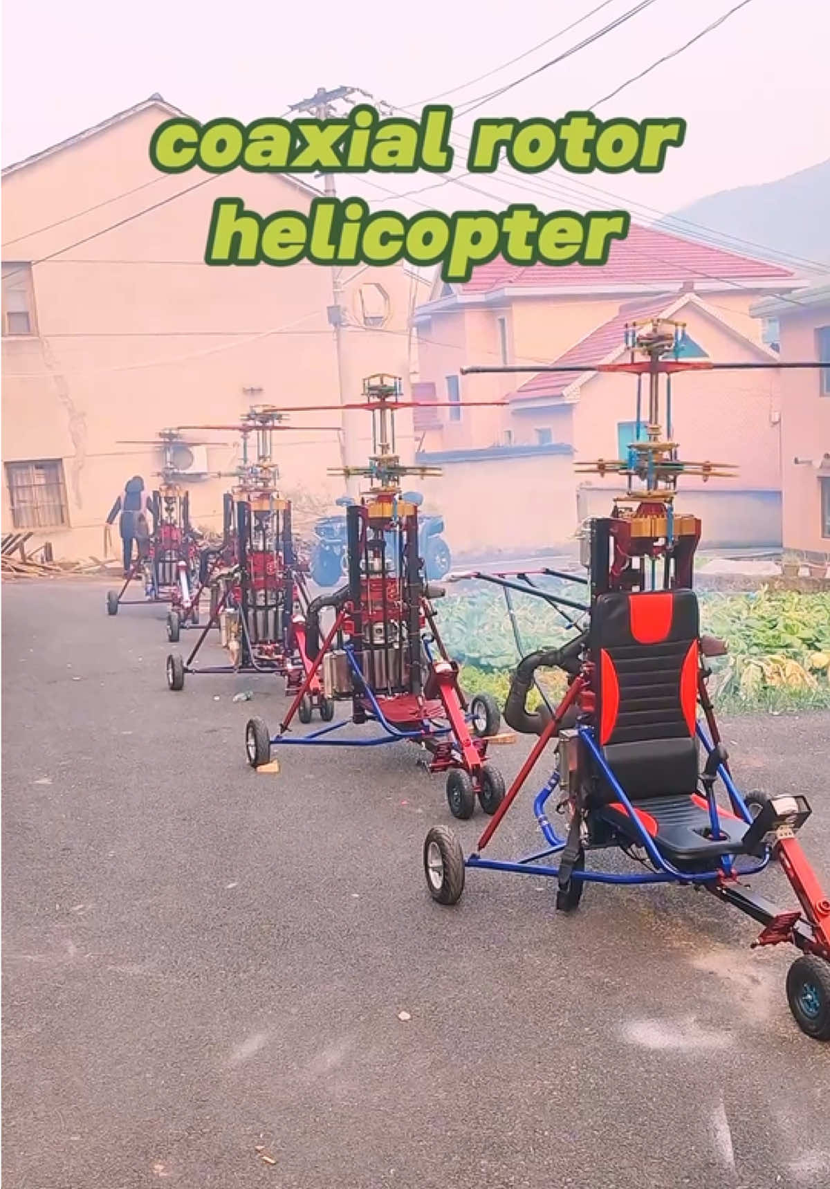 The routine assembly work of the coaxial rotor helicopter.#gyroplane #gyrocopter #gyro #helicopter #helicopters 