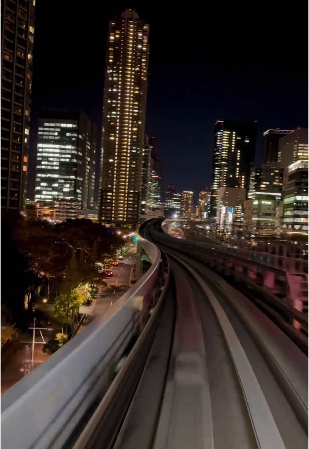 #driving #東京 #nightview #夜景 #monorail #ドライブ #drive #tokyonight #japan #日本 #電車 #東京旅行 #おすすめ #tokyotrip #relaxmejapan #夕方 #景色 #虹 #niji #anime 