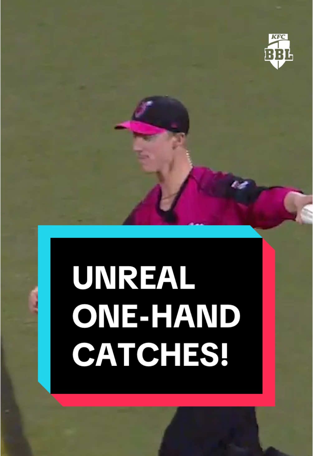 CLASSIC catches 🤯 #cricket #bbl14 #jakefrasermcgurk #jordansilk 